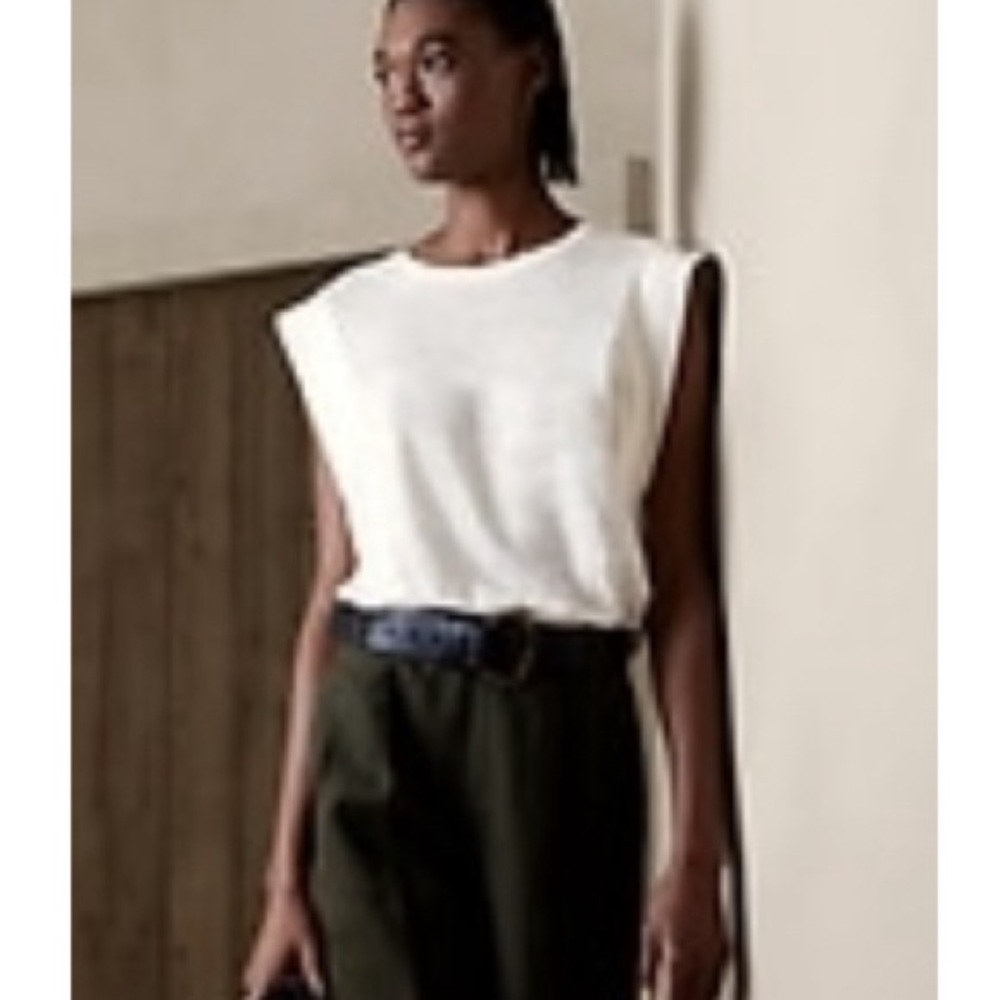 Banana Republic knitted tank top new with tags size XXL